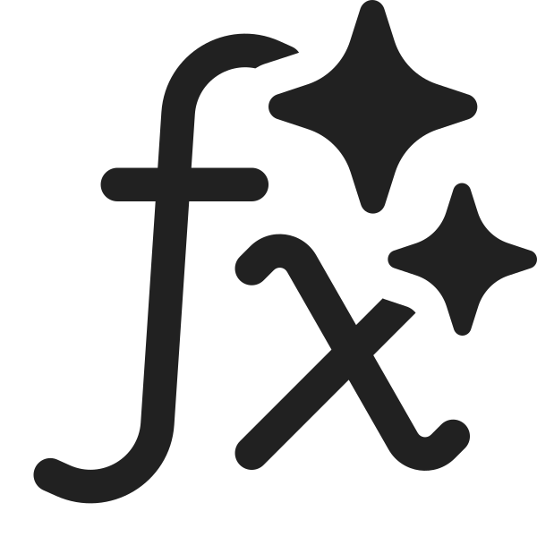Ic Fluent Math Formula Sparkle 16 Regular