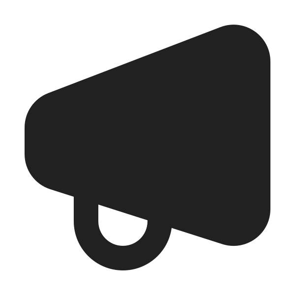 Ic Fluent Megaphone 12 Filled