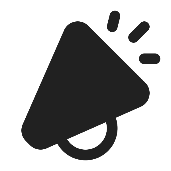 Ic Fluent Megaphone Loud 16 Filled