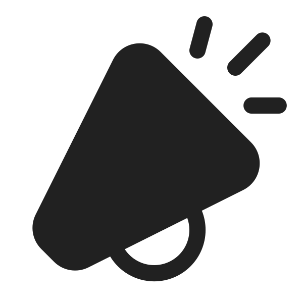 Ic Fluent Megaphone Loud 28 Filled