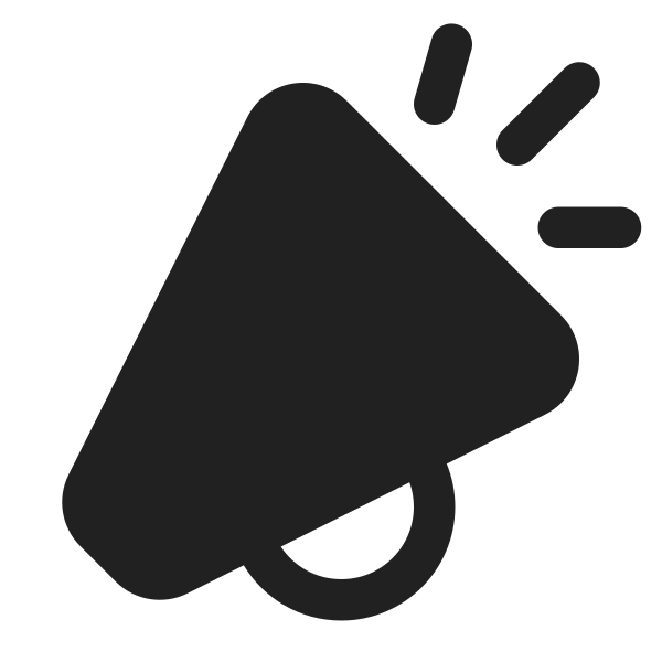 Ic Fluent Megaphone Loud 32 Filled