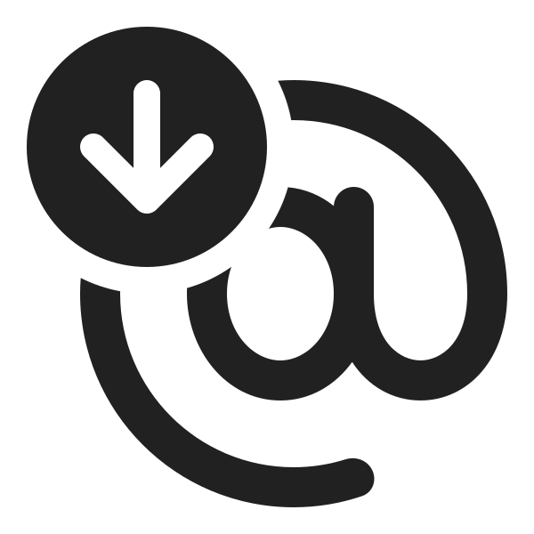 Ic Fluent Mention Arrow Down 20 Filled