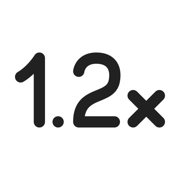 Ic Fluent Multiplier 1 2x 24 Regular