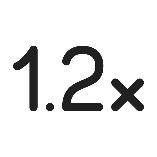 Ic Fluent Multiplier 1 2x 48 Regular