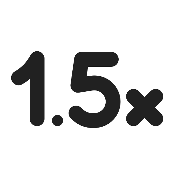 Ic Fluent Multiplier 1 5x 24 Filled