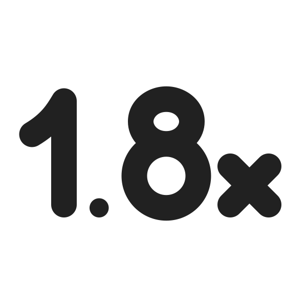 Ic Fluent Multiplier 1 8x 24 Filled