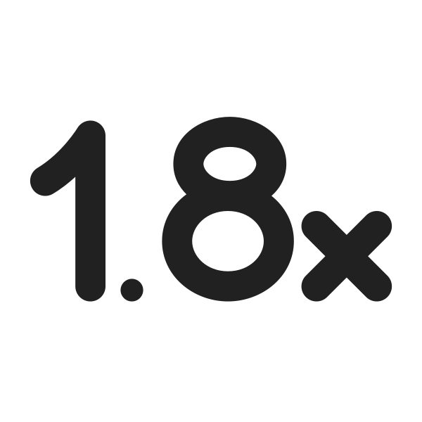 Ic Fluent Multiplier 1 8x 28 Filled