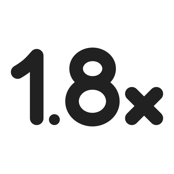 Ic Fluent Multiplier 1 8x 32 Filled
