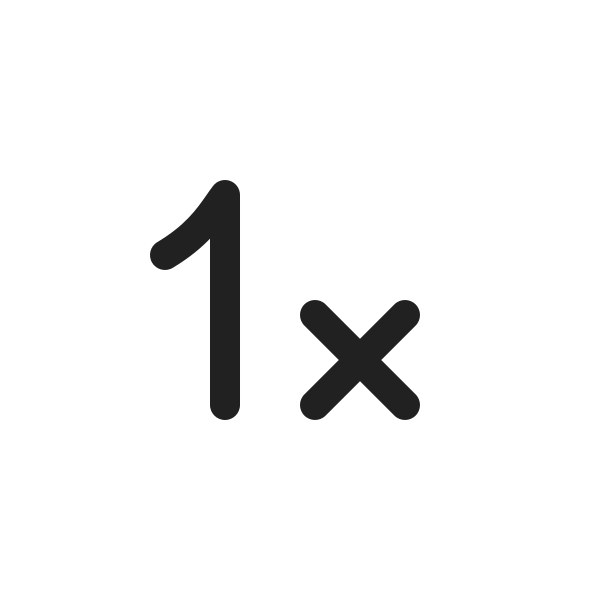 Ic Fluent Multiplier 1x 20 Regular