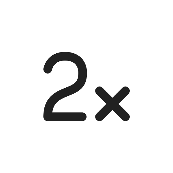 Ic Fluent Multiplier 2x 20 Regular