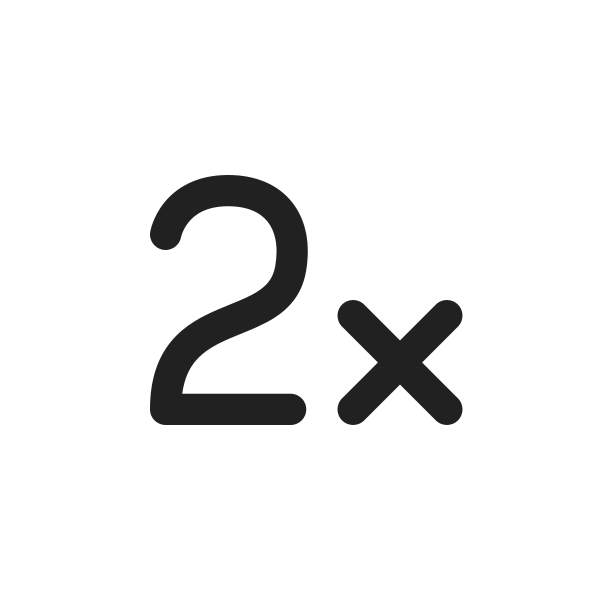 Ic Fluent Multiplier 2x 48 Regular
