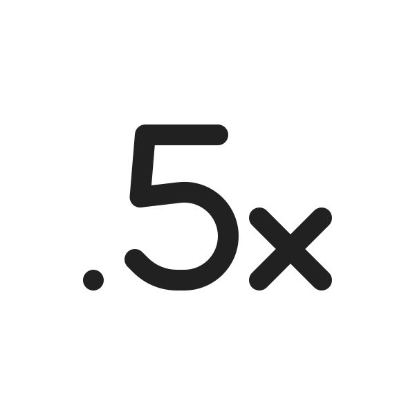Ic Fluent Multiplier 5x 20 Regular