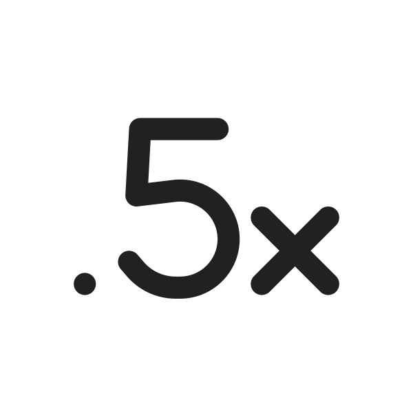 Ic Fluent Multiplier 5x 28 Regular