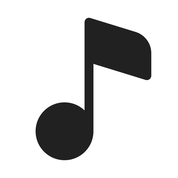 Ic Fluent Music Note 1 20 Filled