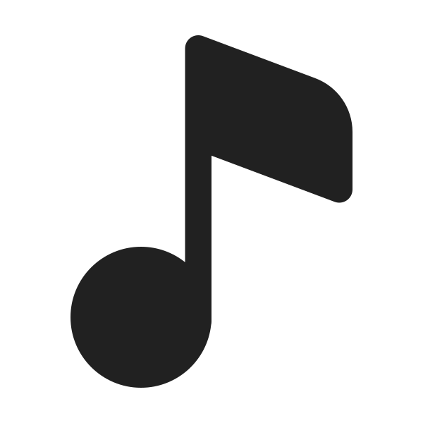 Ic Fluent Music Note 1 24 Filled