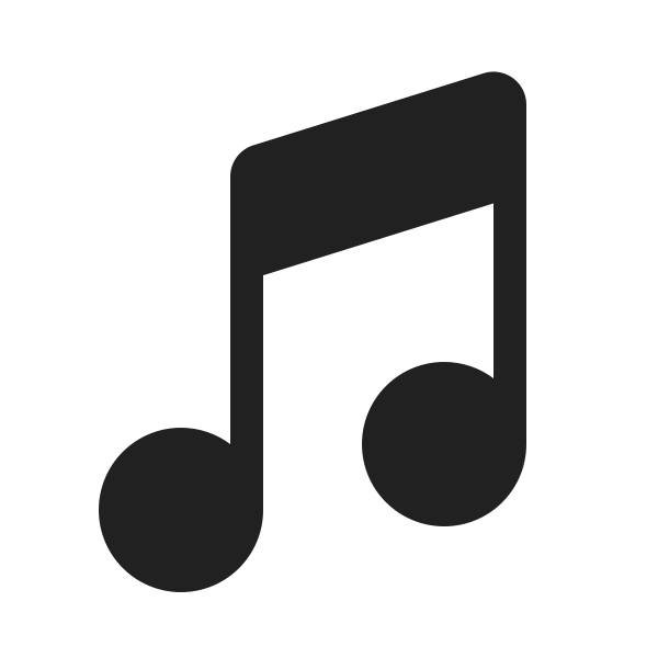 Ic Fluent Music Note 2 20 Filled
