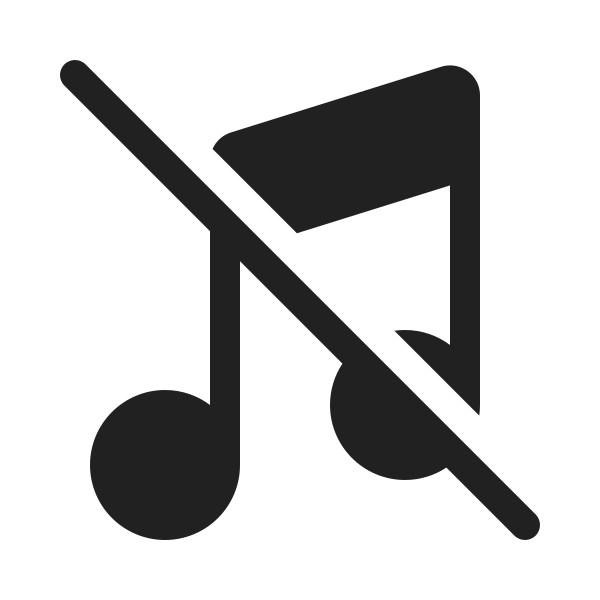 Ic Fluent Music Note Off 2 20 Filled