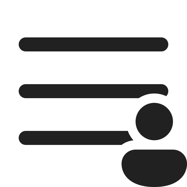 Ic Fluent Navigation Person 20 Filled