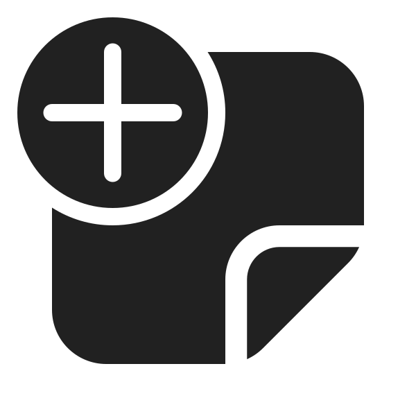 Ic Fluent Note Add 48 Filled