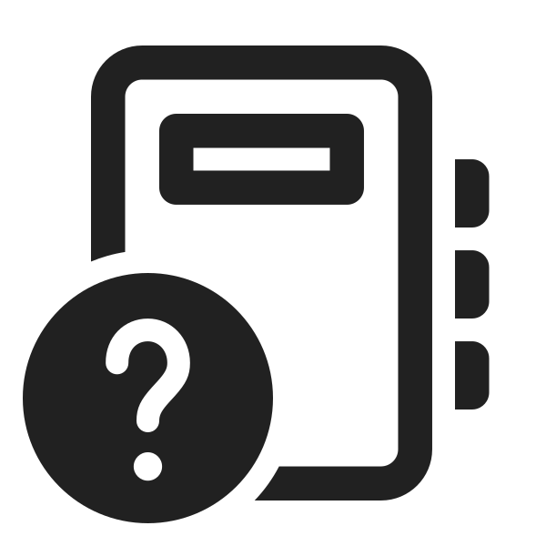 Ic Fluent Notebook Question Mark 24 Regular