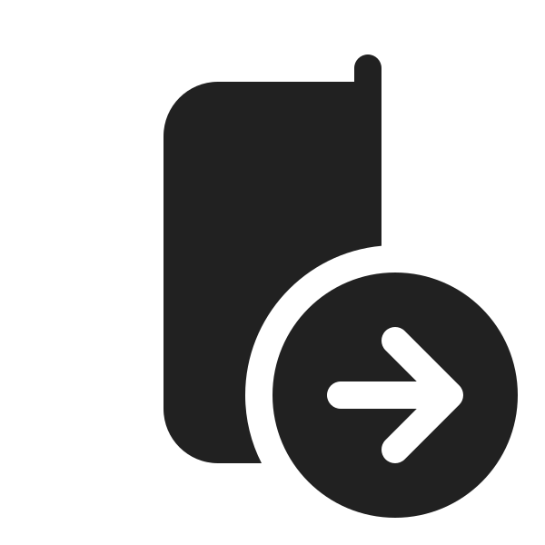 Ic Fluent Notebook Section Arrow Right 20 Filled