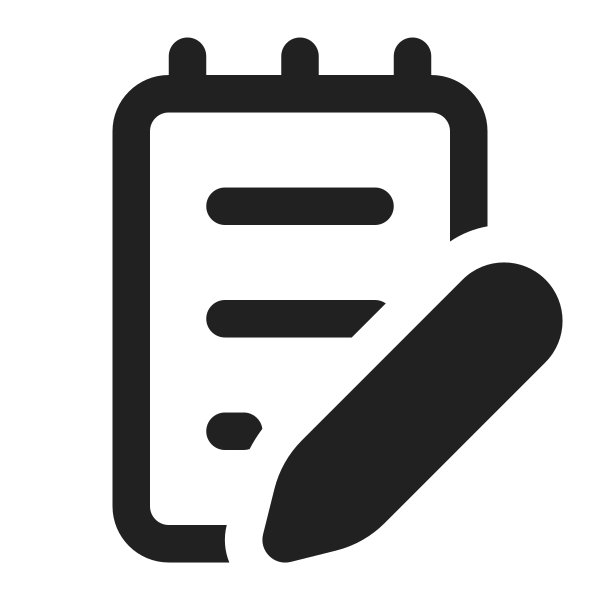 Ic Fluent Notepad Edit 16 Regular