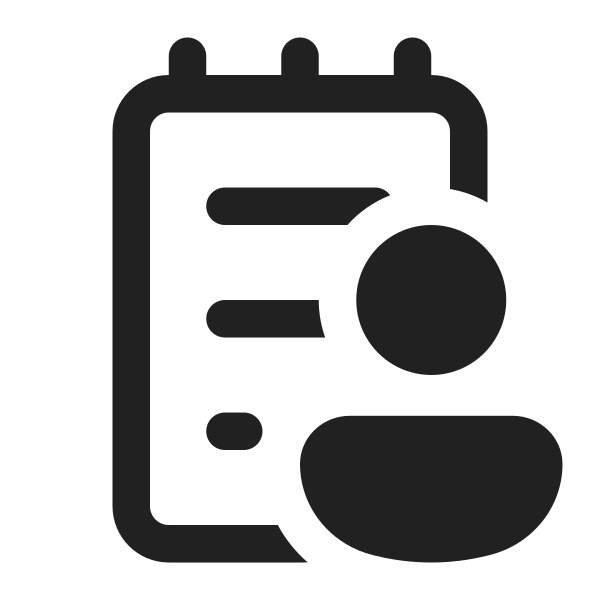 Ic Fluent Notepad Person 16 Regular