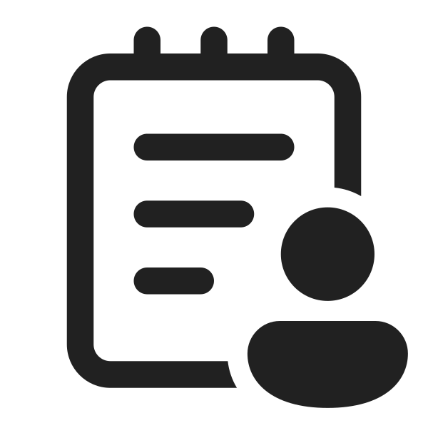 Ic Fluent Notepad Person 32 Regular