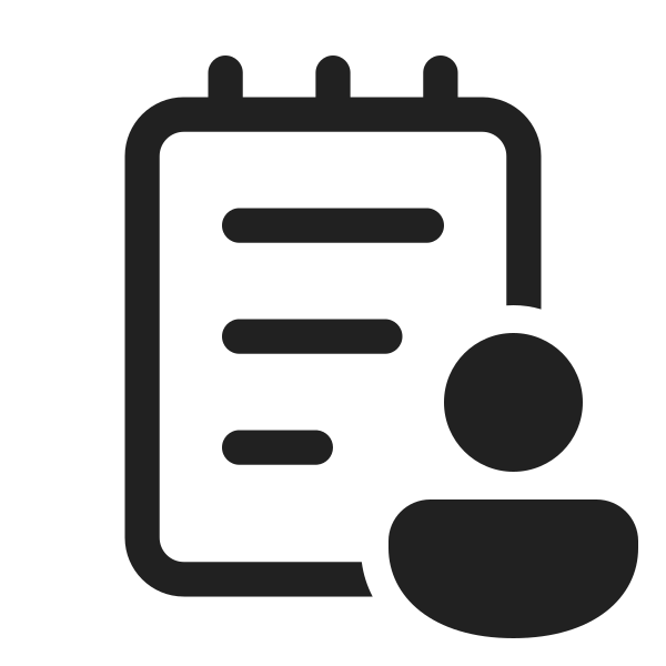 Ic Fluent Notepad Person 48 Regular