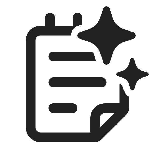 Ic Fluent Notepad Sparkle 24 Regular
