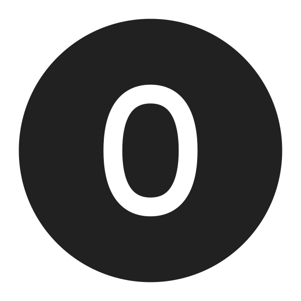 Ic Fluent Number Circle 0 16 Filled