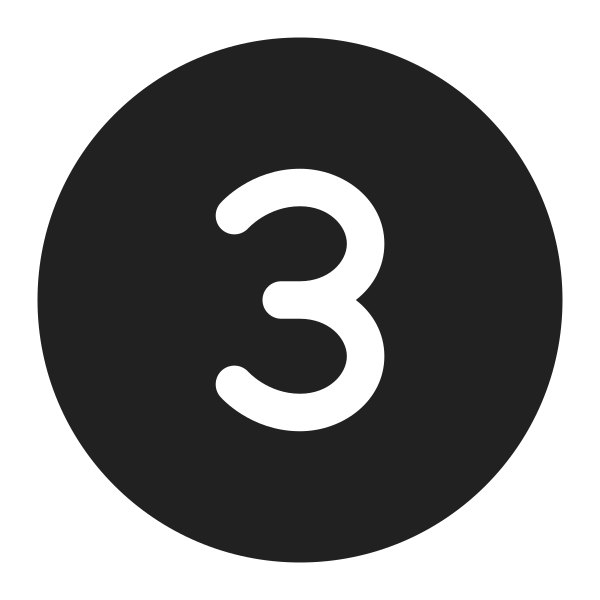 Ic Fluent Number Circle 3 16 Filled