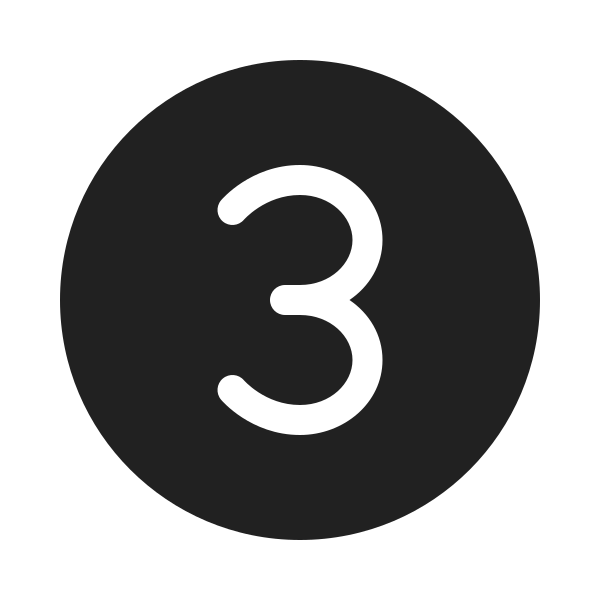 Ic Fluent Number Circle 3 20 Filled