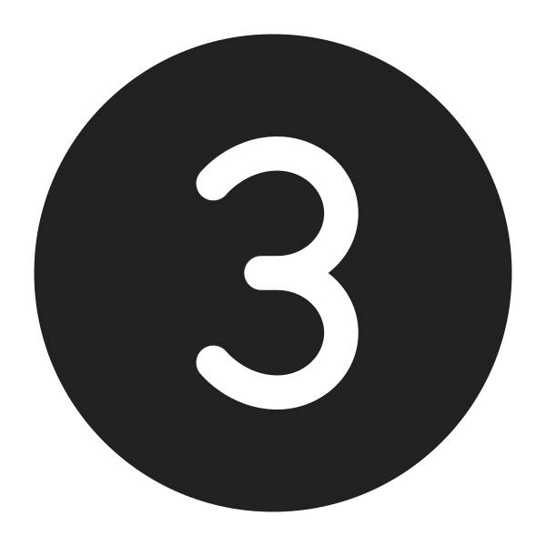 Ic Fluent Number Circle 3 32 Filled