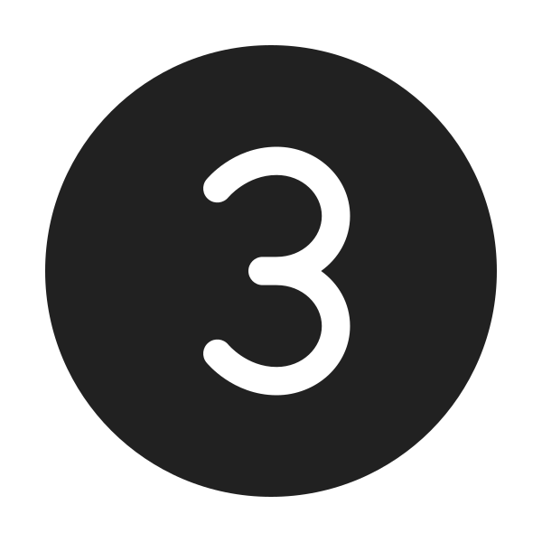 Ic Fluent Number Circle 3 48 Filled
