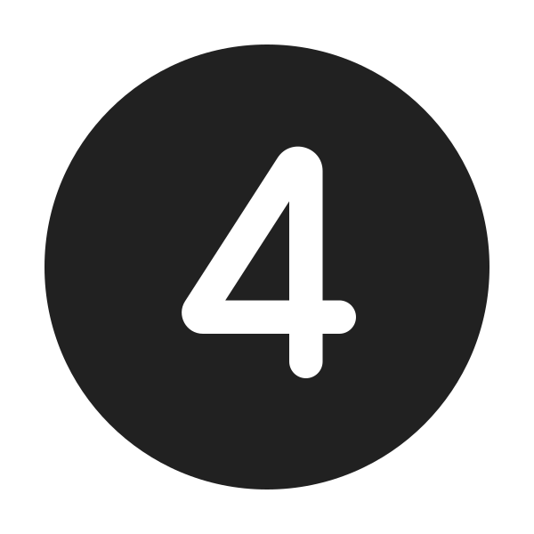 Ic Fluent Number Circle 4 24 Filled