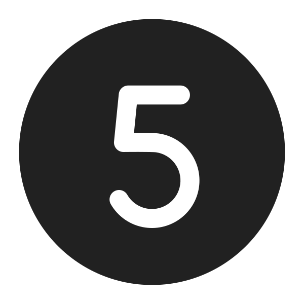 Ic Fluent Number Circle 5 32 Filled