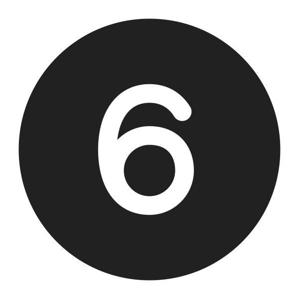 Ic Fluent Number Circle 6 16 Filled