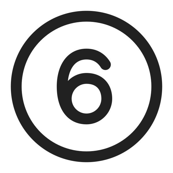Ic Fluent Number Circle 6 16 Regular