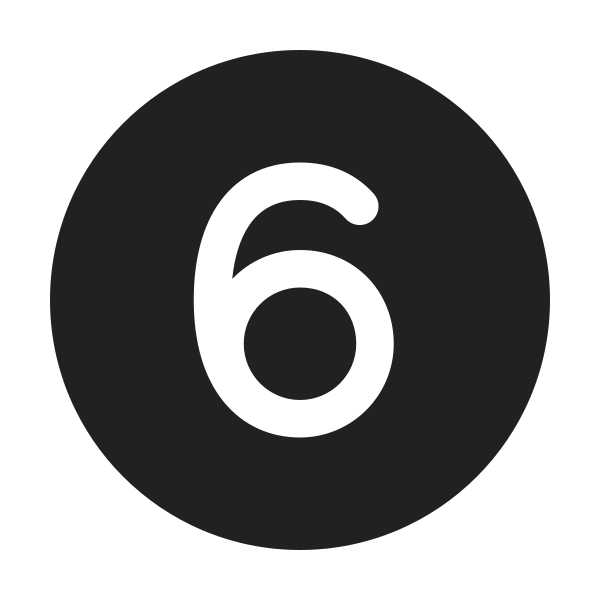 Ic Fluent Number Circle 6 24 Filled