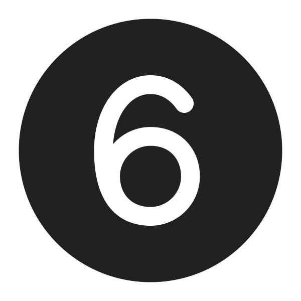 Ic Fluent Number Circle 6 32 Filled