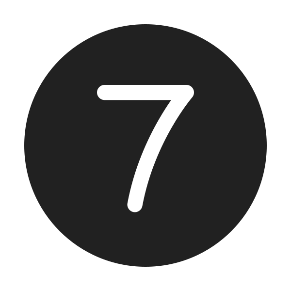 Ic Fluent Number Circle 7 48 Filled