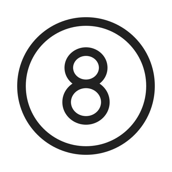 Ic Fluent Number Circle 8 20 Regular