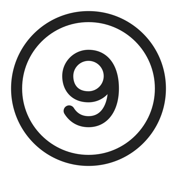 Ic Fluent Number Circle 9 16 Regular