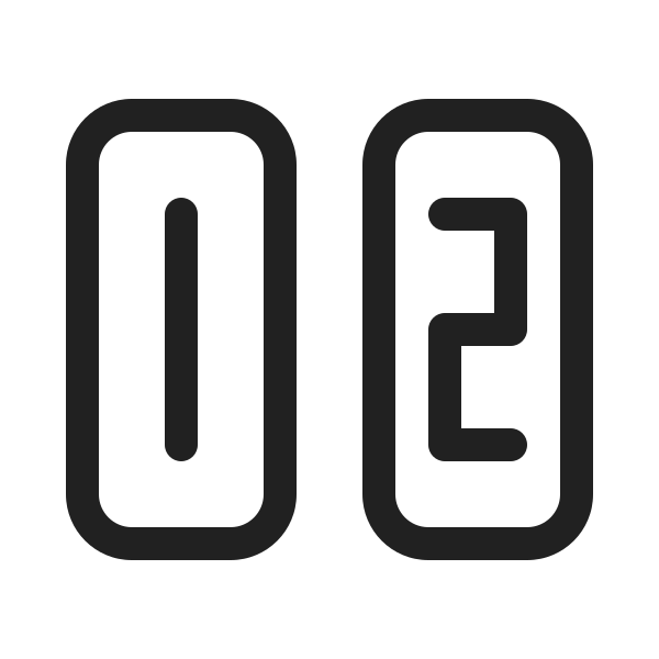 Ic Fluent Number Row 20 Regular