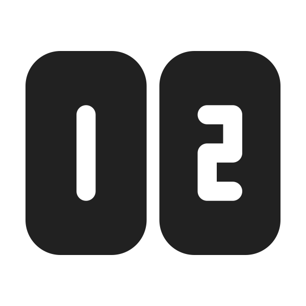 Ic Fluent Number Row 24 Filled