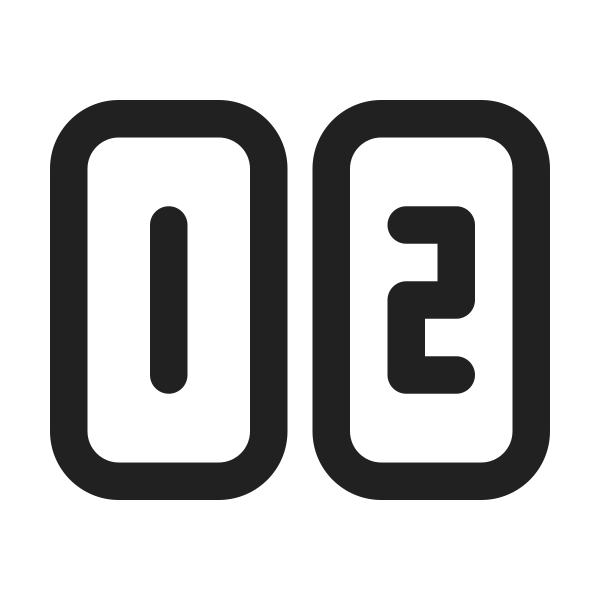 Ic Fluent Number Row 24 Regular