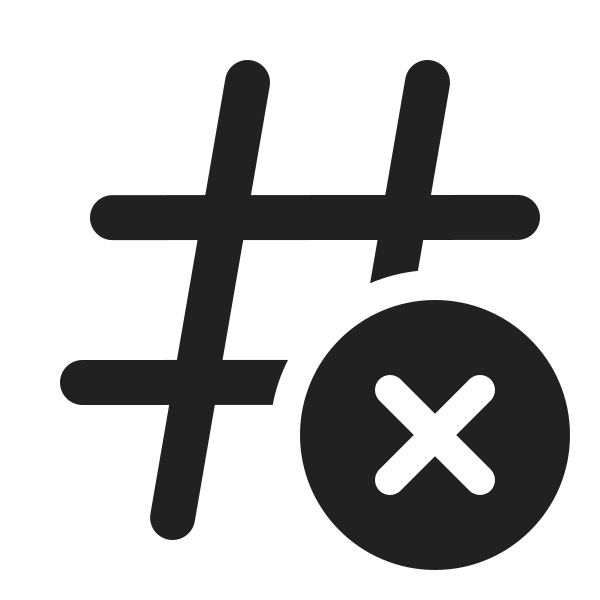 Ic Fluent Number Symbol Dismiss 20 Filled