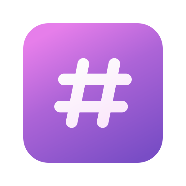 Ic Fluent Number Symbol Square 24 Color