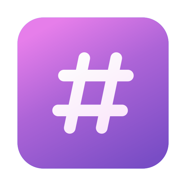 Ic Fluent Number Symbol Square 32 Color